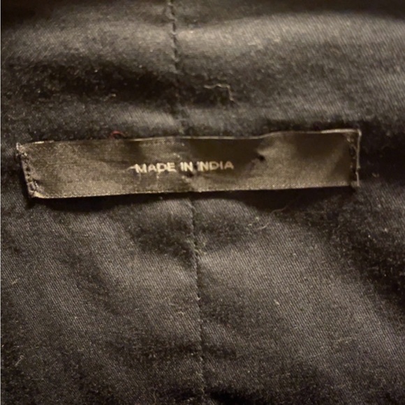 S - Express Grey Vest Jacket - Picture 3 of 6